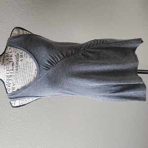 GAP Charcoal Sleeveless Tank Top